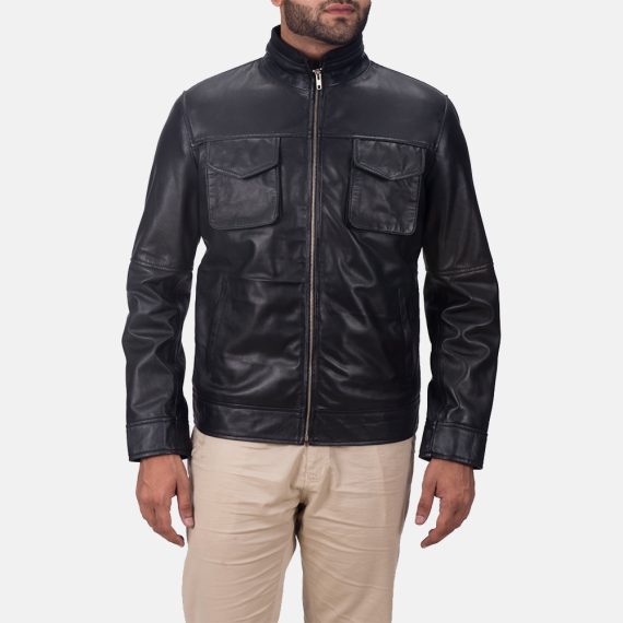 Maurice Black Leather Jacket